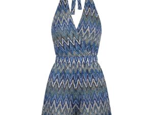 Jumpsuit Curto Texturado